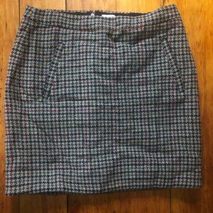 J Crew small mini skirt